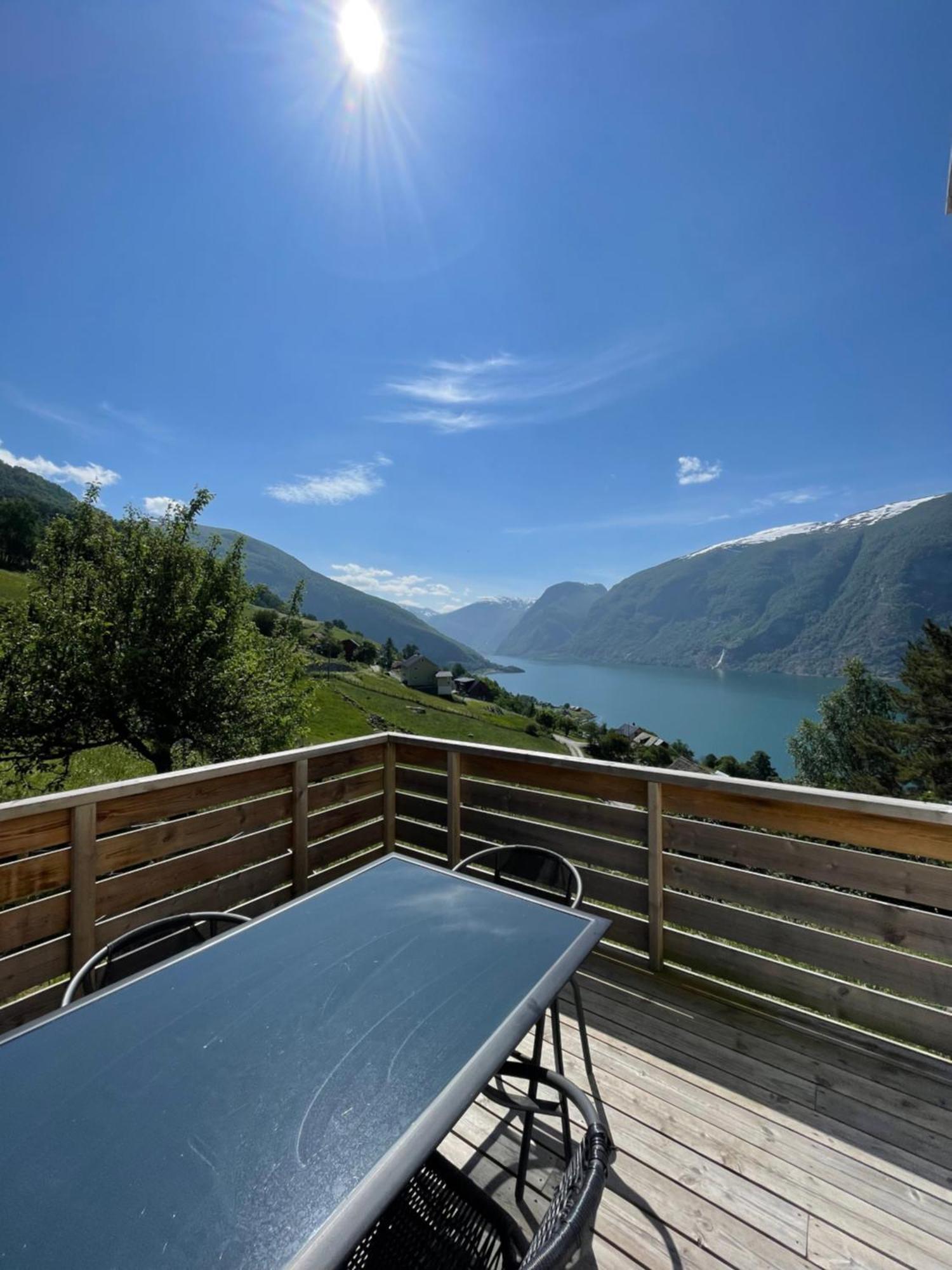 Apartmán Kvam - Stegastein Aurland Exteriér fotografie